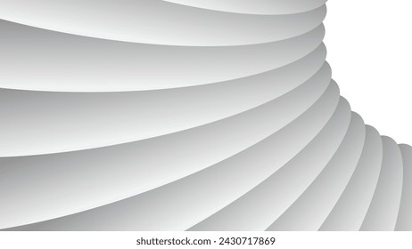 White and gray abstract gradient background wallpaper vector image for backdrop or presentation
