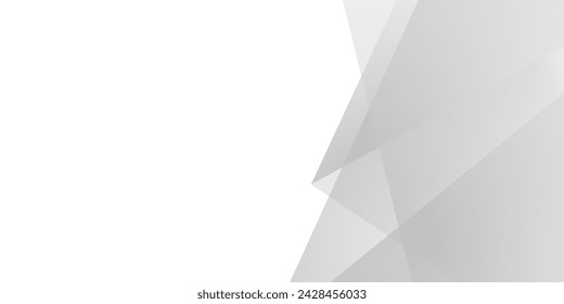 White and gray arrow shape abstract background. texture white pattern. vector illustration