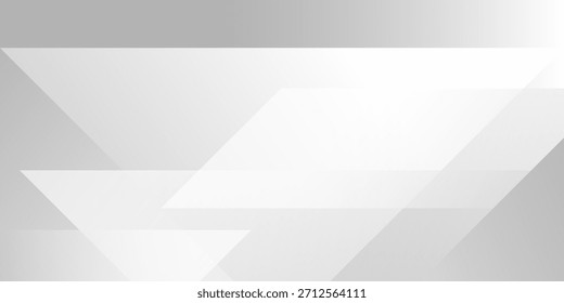 Hintergrunddesign mit weißem und grauem Pfeil und Geschwindigkeit. Textur weißes Muster. Vektorgrafik	