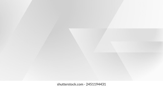 White and gray arrow speed modern background. vector illustration	