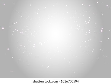 White gray background with beautiful stars sparkle made from vector.