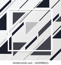 White gray background
Geometric pattern Vector illustrations
