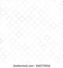 White and gray background. Geometric style. Mesh of rhombus. Mosaic template for your design. 