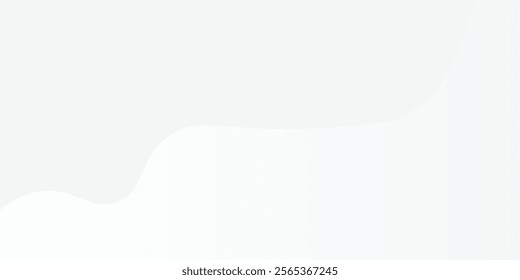 White and gray background with gradient color and artistic dynamic line art