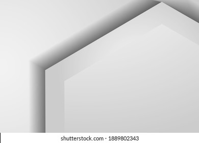 White and gray background texture with modern design