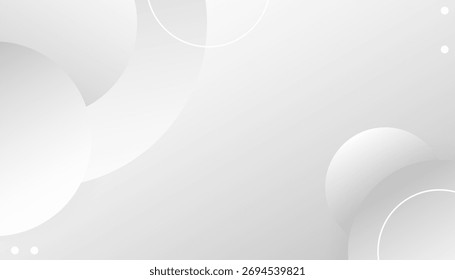 Fondo blanco y gris. Ilustración vectorial