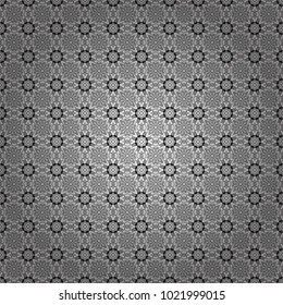 White, gray and black abstract background painted geometry shine and layer element seamless pattern. Vector illustration.