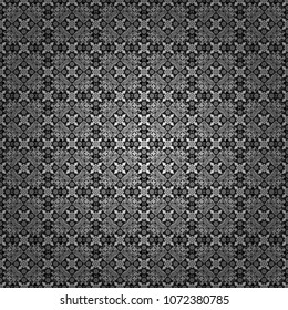 White, gray and black abstract background painted geometry shine and layer element seamless pattern. Vector illustration.
