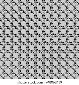 White, gray and black background. Vector colorful rectangles seamless pattern.