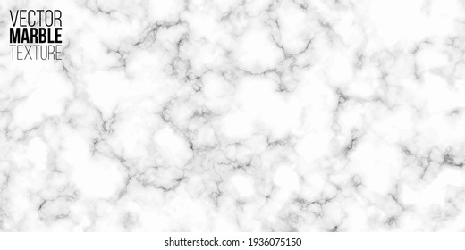 White, gray and black horizontal marble pattern background. Abstract seamless texture vector illustration. Grey granite tile for kitchen, floor, wall. Smooth minimal stone design template.