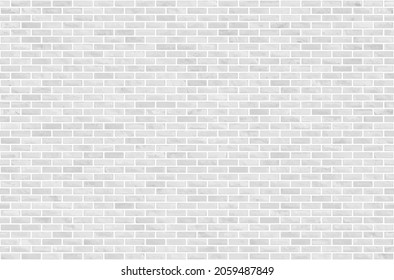 White and gray block brick wall seamless pattern texture background.
