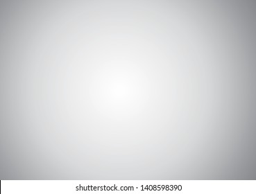 White gray blurred gradient background surround.Empty gray studio room, used for display your products.Metal holographic backdrop.