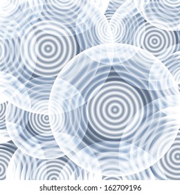 white & gray circles abstract background