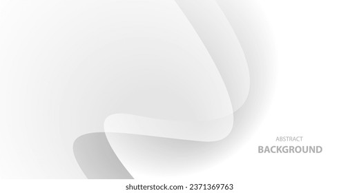 White and gray color abstract background. Vector illustration	