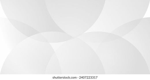 Fondo abstracto de color blanco y gris con diseño superpuesto de curva. Ilustración del vector
