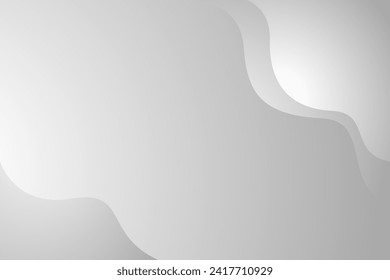 White and gray color abstract background. Vector illustration	