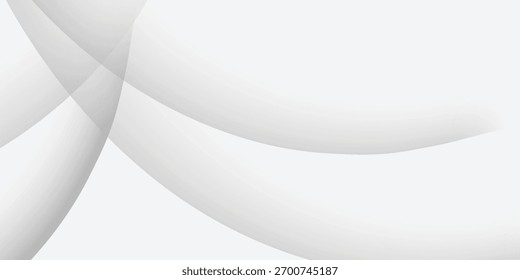 Fondo abstracto de color blanco y gris. Ilustración vectorial