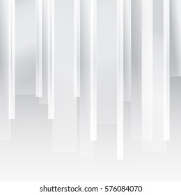  White and gray color Abstract background, vector illustration