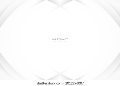 Fondo geométrico abstracto de color blanco y gris. Diseño tecnológico. Ilustración vectorial.