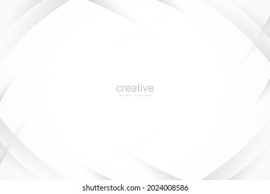 White and gray color abstract geometric background. Tech design. Vector illustration.