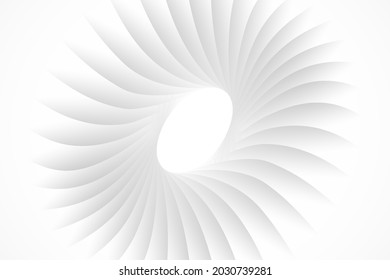White and gray color abstract geometric background. Tech design. Vector illustration.