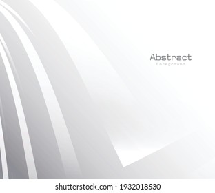 Weißer und grauer Hintergrund. Abstrakte Vektorgrafik.