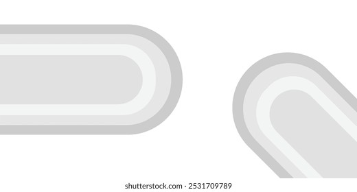 white and gray color stripe line on gradient white abstract background.