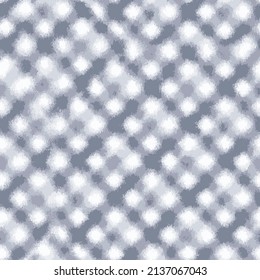 White gray  cotton waffle effect  fabric texture as  seamless pattern design in vector  background