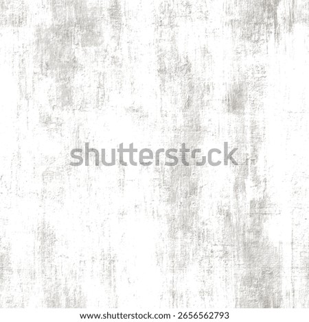 White and gray distressed texture seamless grunge background with rough brush strokes worn surface effect for vintage design abstract wall art wrapping paper or retro visual graphic material