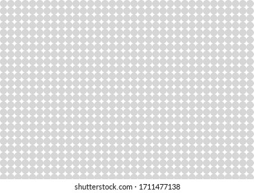 White gray dot brick wall is texture vector for use wallpaper. Abstract pattern circle wall background. 