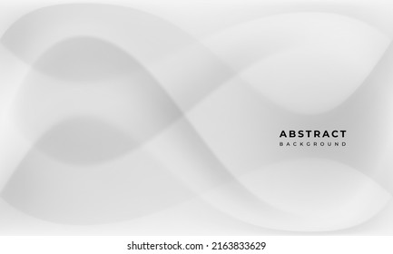 white or gray dynamic futuristic wavy abstract modern background.