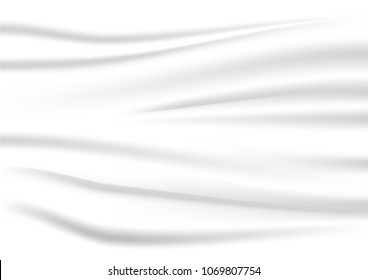 white and gray fabric texture background,Vector Illustration