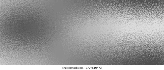 Fondo de textura de vidrio de aluminio gris blanco. Abstractas gradiente de reflexión de luz brillante y superficie de textura áspera brillante. Eps10.