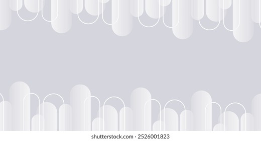 Fondo geométrico blanco y gris Concepto futurista moderno para la presentación, el Sitio web, la cubierta, el cartel, el Anuncio etc.
