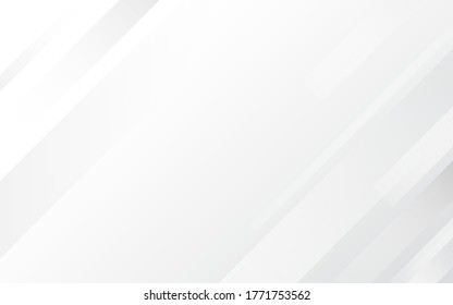 Weiße und graue geometrische Polygon subtil abstrakter Hintergrund, Vektorgrafik