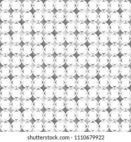 white and gray geometric shapes. vector seamless pattern. abstract repetitive background. textile paint. fabric swatch. wrapping paper