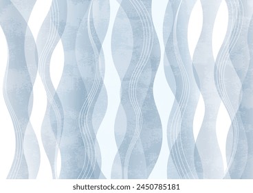 White and gray grunge wave pattern 庫存向量圖