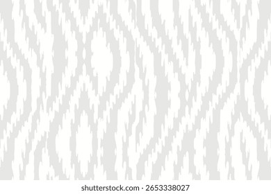 Blanco gris ikat onda suave, adorno sin fin de rayas de colores patrón borroso textil de moda hermosa etnia oge impresión abstracta dinámica de tela étnica grunge mano dibujar tela ritmo mínimo