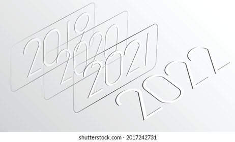 Ilustración gris blanca.Diseño de elementos futuristas.Fondo de teléfono móvil claro y sencillo. Plantillas horizontales para productos. ilustración vectorial