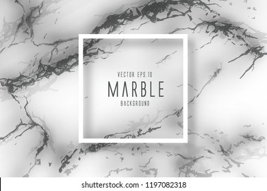 White gray marble texture, Vector pattern background.