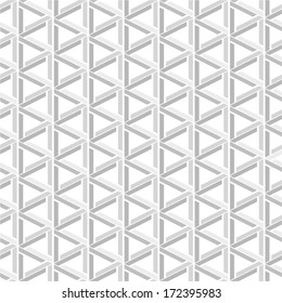 White, gray modern geometric texture. A seamless vector background.