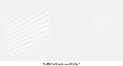 White and Gray neutral abstract background for presentation design. Stripes line decoration with silver or grey color on dark background