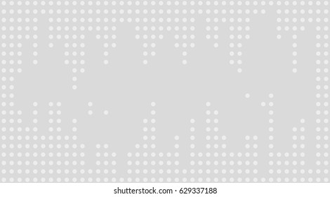 White and gray retro perforated abstract background
