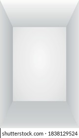 White and gray room background studio - Vector