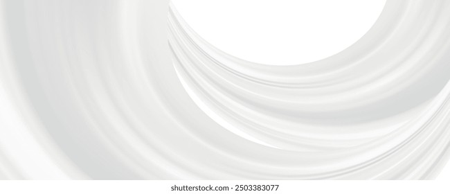 White gray satin texture that is white silver fabric silk panorama background with beautiful soft blur pattern natural. eps 10