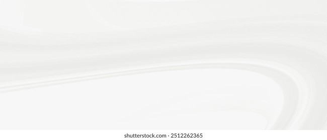 White gray satin texture that is white silver fabric silk panorama background with beautiful soft blur pattern natural. eps 10