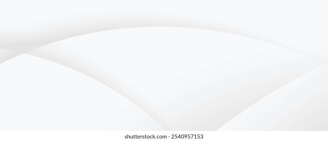 White gray satin texture that is white silver fabric silk panorama background with beautiful soft blur pattern natural.