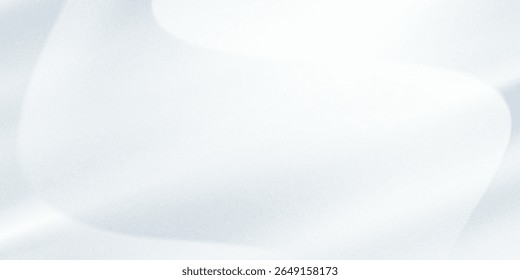 White gray satin texture that is white silver fabric silk panorama background with beautiful soft blur pattern natural