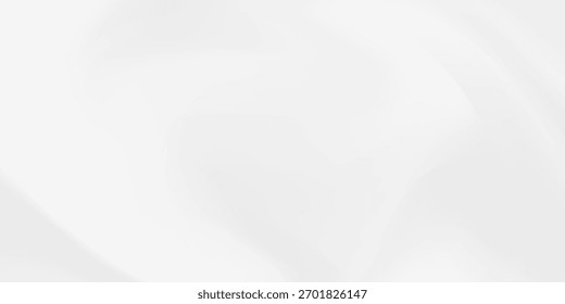 Textura de cetim cinza branco que é fundo de seda de tecido prata branco com belo padrão de desfoque suave natural.