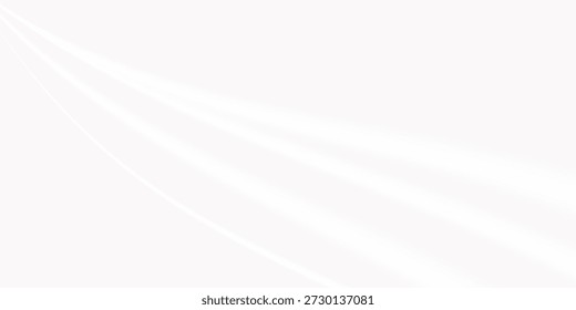 Textura de cetim cinza branco que é fundo de panorama de seda de tecido prata branco com belo padrão de desfoque suave natural.